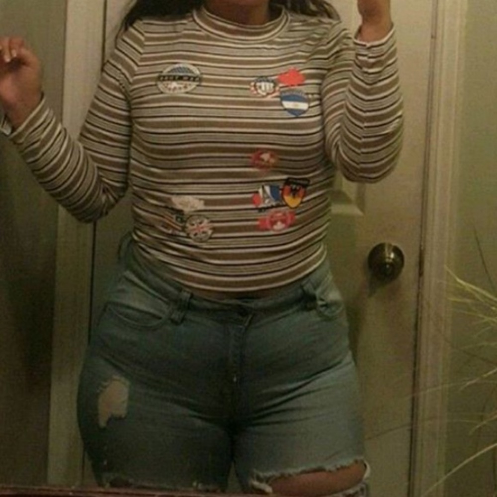 Crop Too Turtle neck